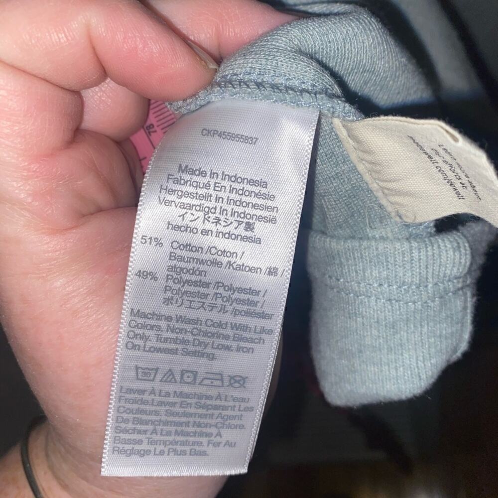 MadewellPlush Mock Neck Puff Sleeve Top - Picture 6 of 6
